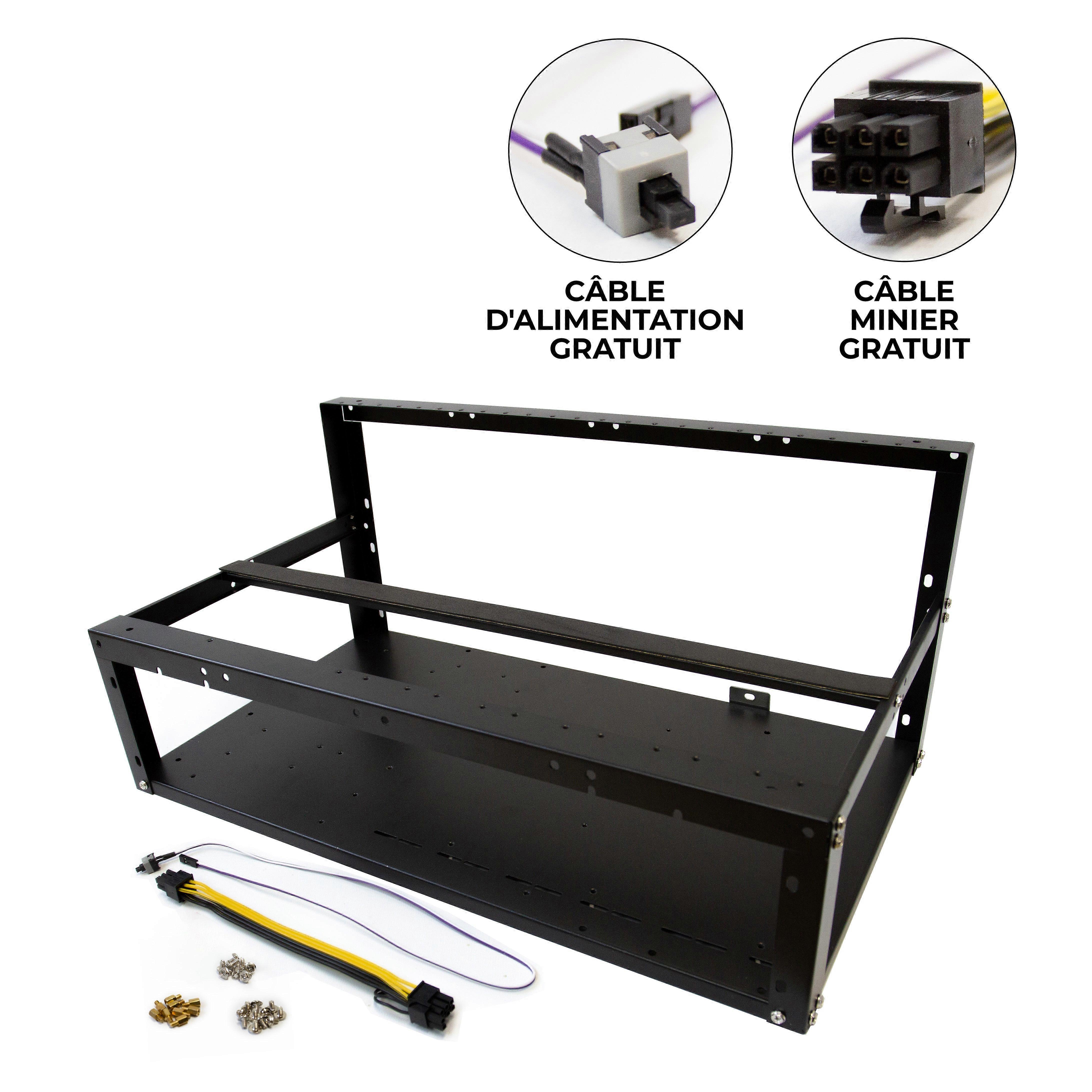 6-8 GPU Mining Rig Frame