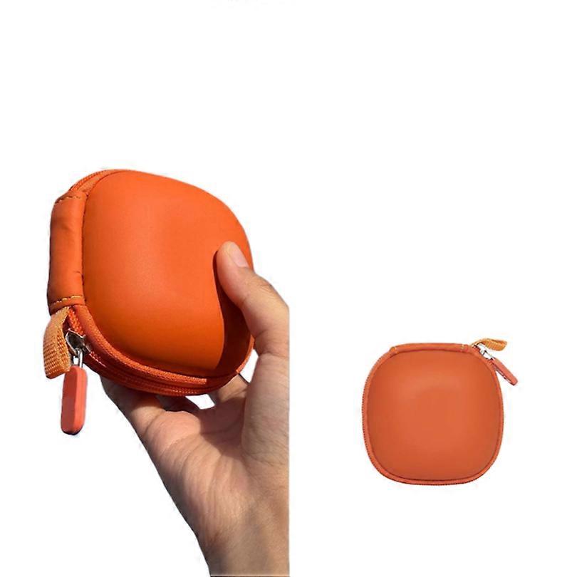 Action Camera PU Protective Case for DJI NANO - Portable Mini Quick-Release Storage Bag Accessories (Orange)
