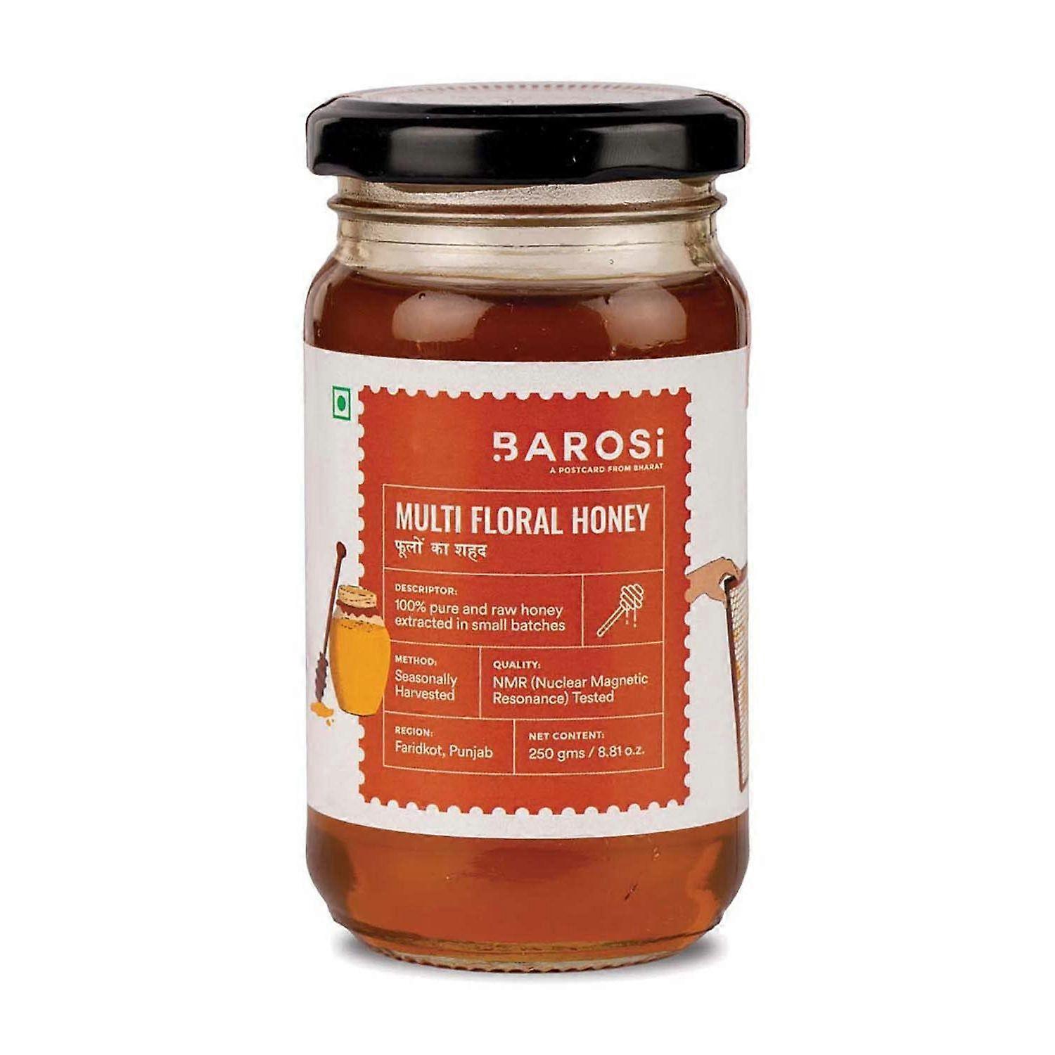 Многоцветковый мед (250 г), Multi-Floral Honey,  Barosi