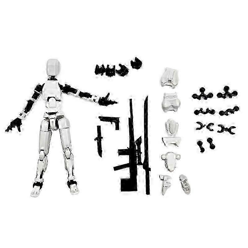 Multi-Jointed Movable Shapeshift Robot With Women's Accessories 3D Printed Mannequin Dummy 13 Action Figures Toys Kids Adults