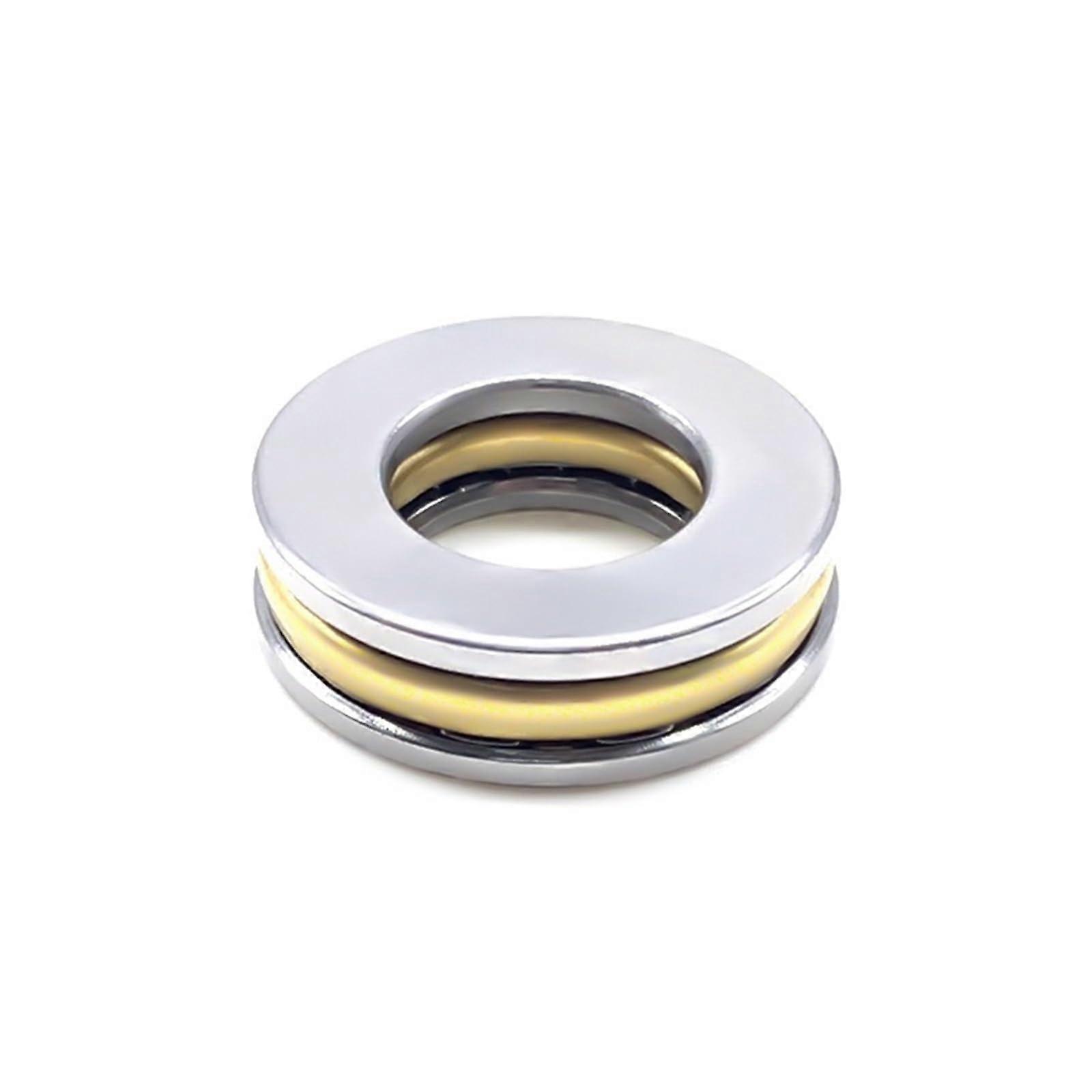 Miniature Thrust Ball Bearing F512M 5x12x4mm with Grooved Raceway for Axial Load Applications