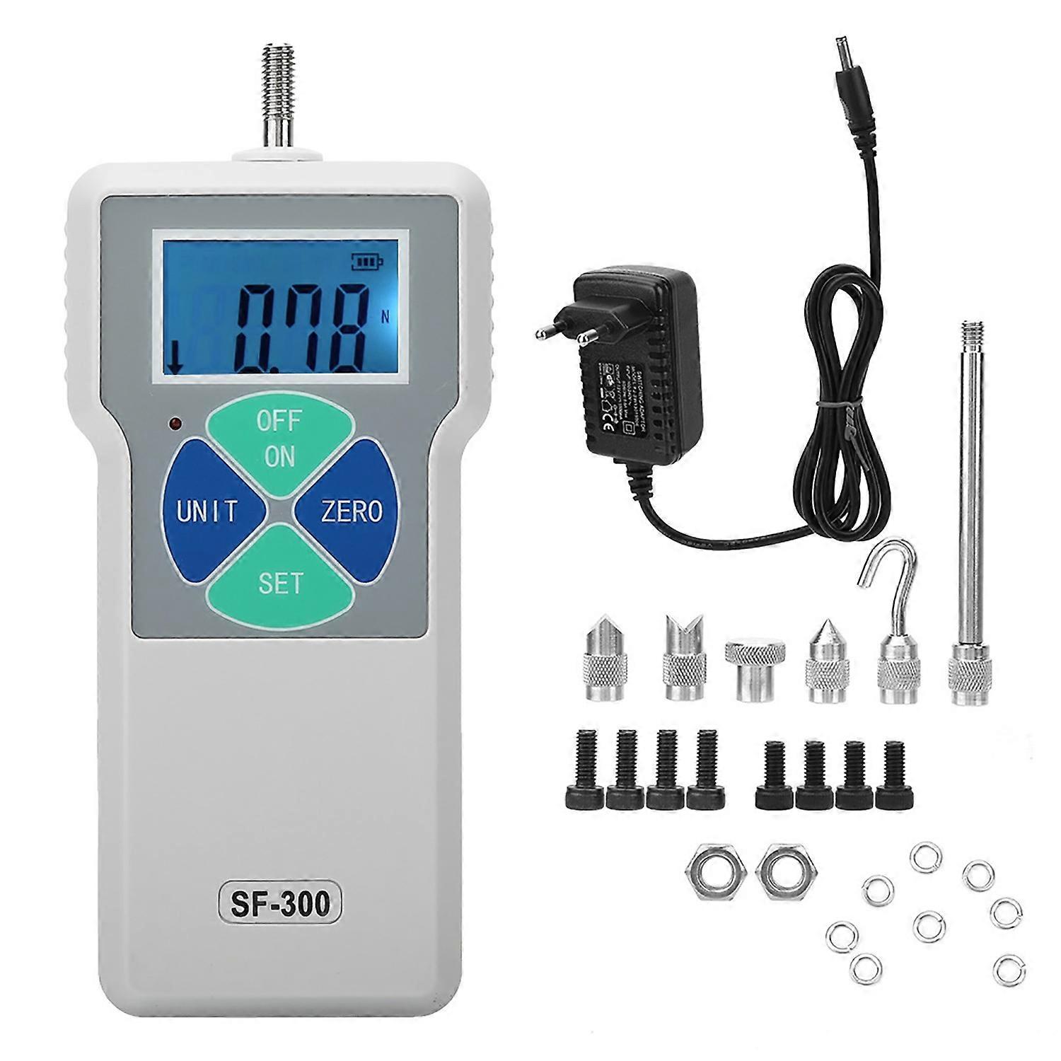 SF-300 Portable Push and Pull Tester Meter Digital Force Gauge 300N