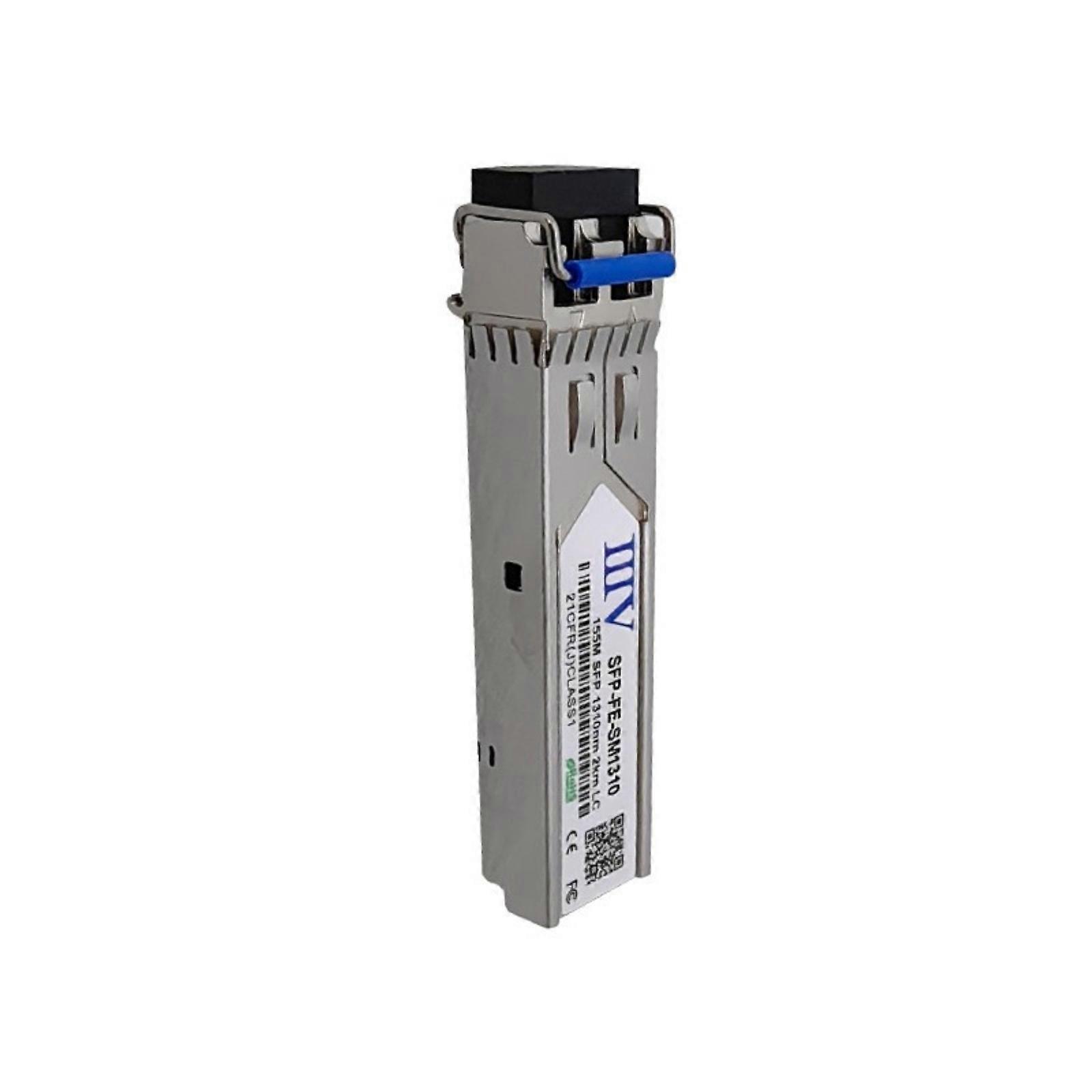 SFP Opticals Module 155Mbps Single Mode Two Fiber Transceiver for Long Distances Communication Multicolor