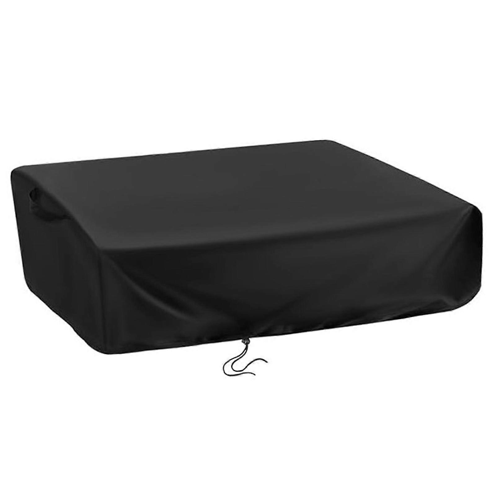 Compacts Dustproof Grill Cover With 210D Polyester Fabric with Drawstring Adjustment Griddle Cover For Tabletop Grilling  XL