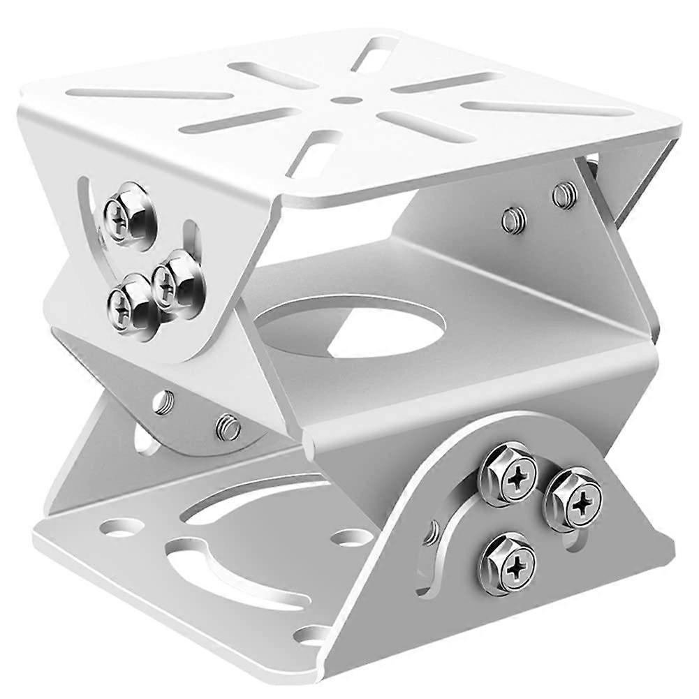 3-Axis Adjustable Surveillance Mount CCTV Camera Mounting Bracket Monitoring Duckbill Holder for PTZ Dome Camera