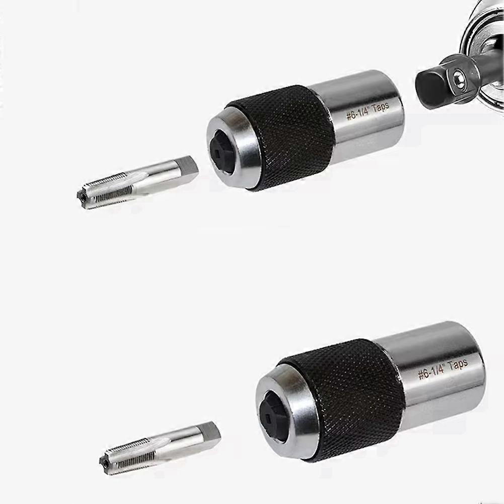 Adjustable Tap Socket 1/4-1/2 Inch Socket Adapter Adjustable Jaw Extractor Tool for Tap Reamers