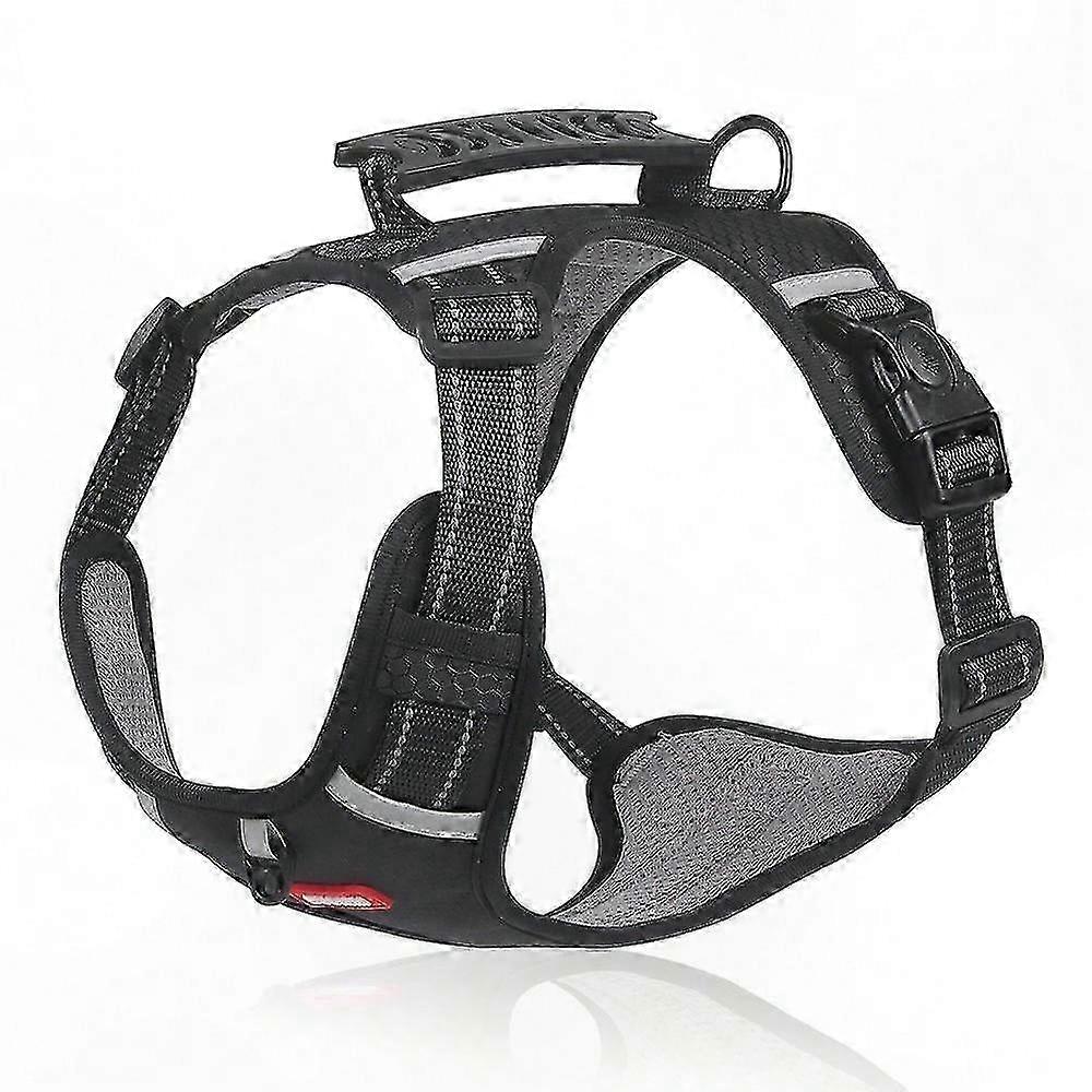 Reflective Dog Harness with Control Handle and Safety Vest for Puppies - Breathable and Comfortable Fit