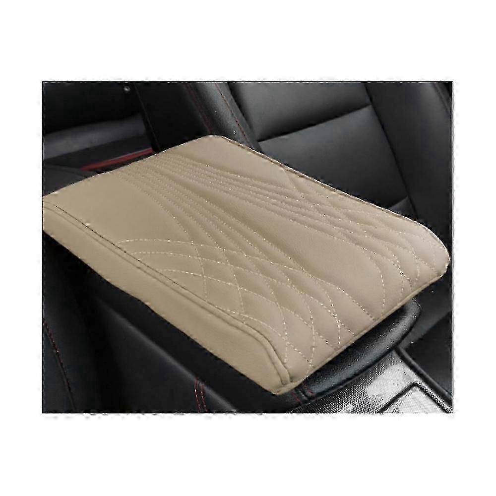 Optimismk Sponge Car Armrest Box Pad Universal Style, Memory Cotton Car Armrest