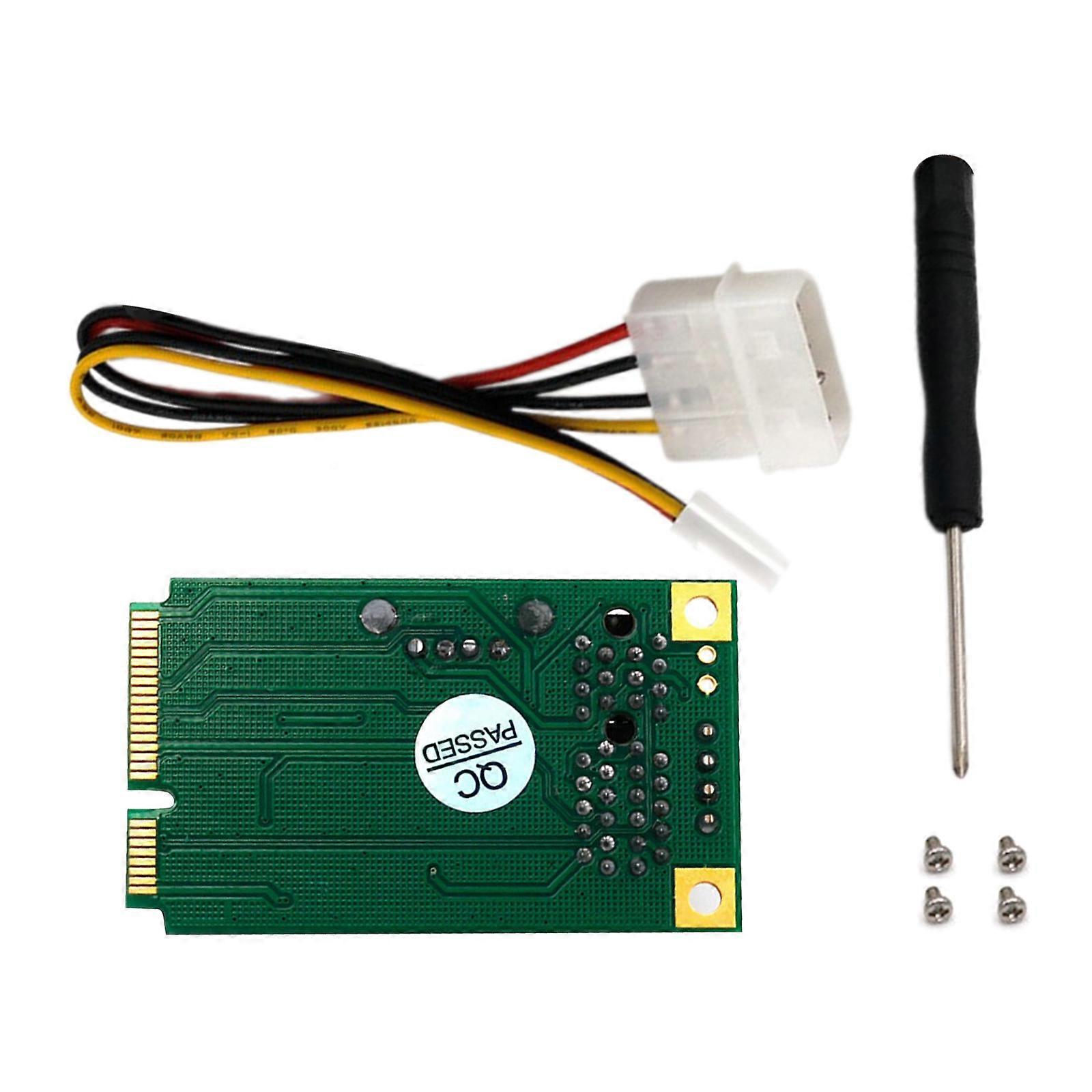 Efficient Expand Computer PCIE Slot to Miniature PCIE Conversion Card USB Port PCIE 1x/4x/8x/16x Expand USB Connectivity Multicolor