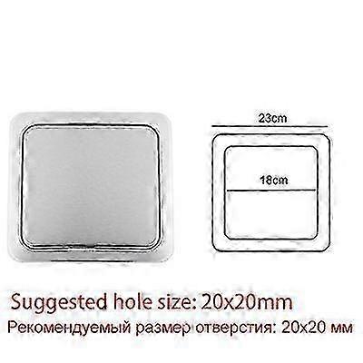 Stainless steel garbage can for kitchen with flush mount design