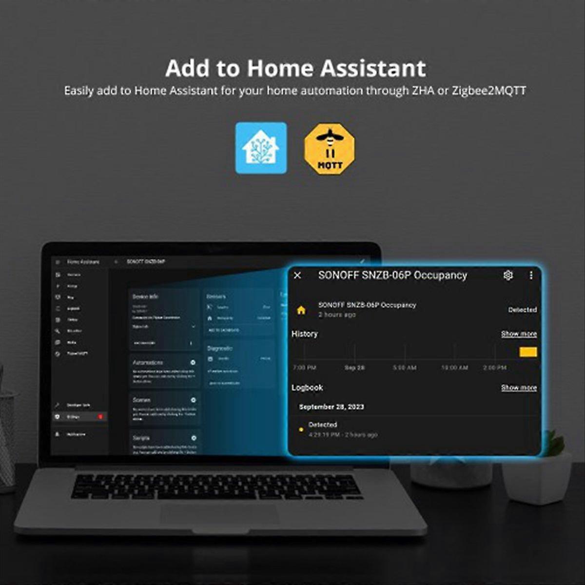  SNZB-06P Zigbee Human Presence Sensor for Smart Home Work