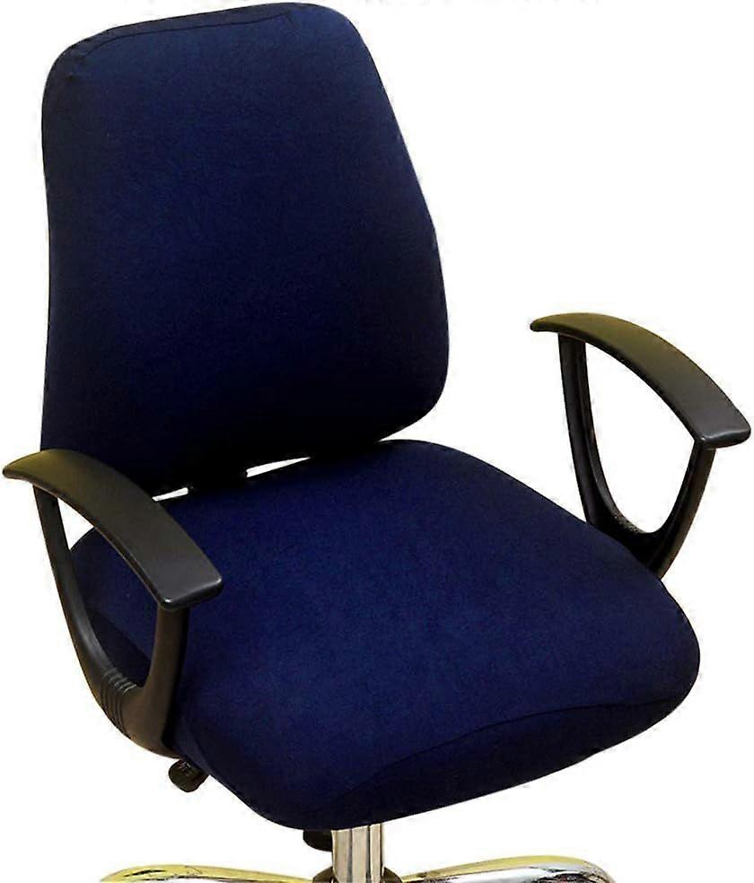 Computer Office Chair Cover, Split Protective & Stretchable Rotating Armchair