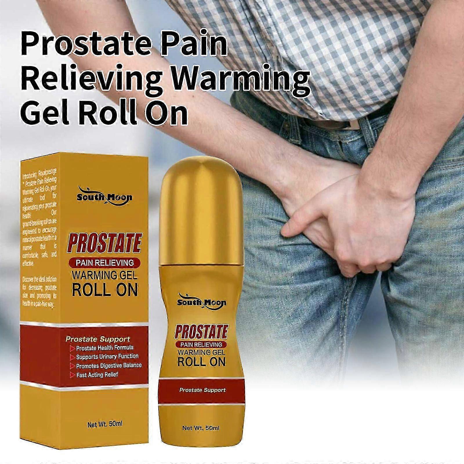 Prostate Pain Relieving Warming Gel Roll On