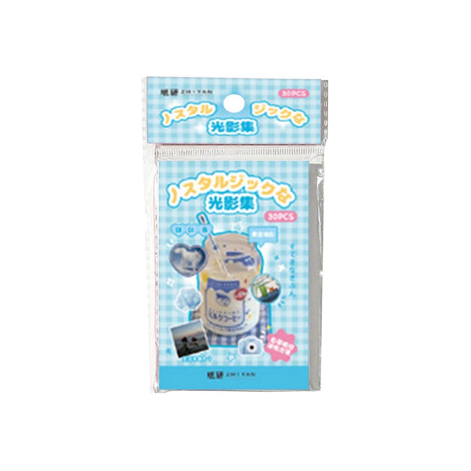 Cake Dessert Stickers for Food Theme in 30PCS Retro Pattern Pack