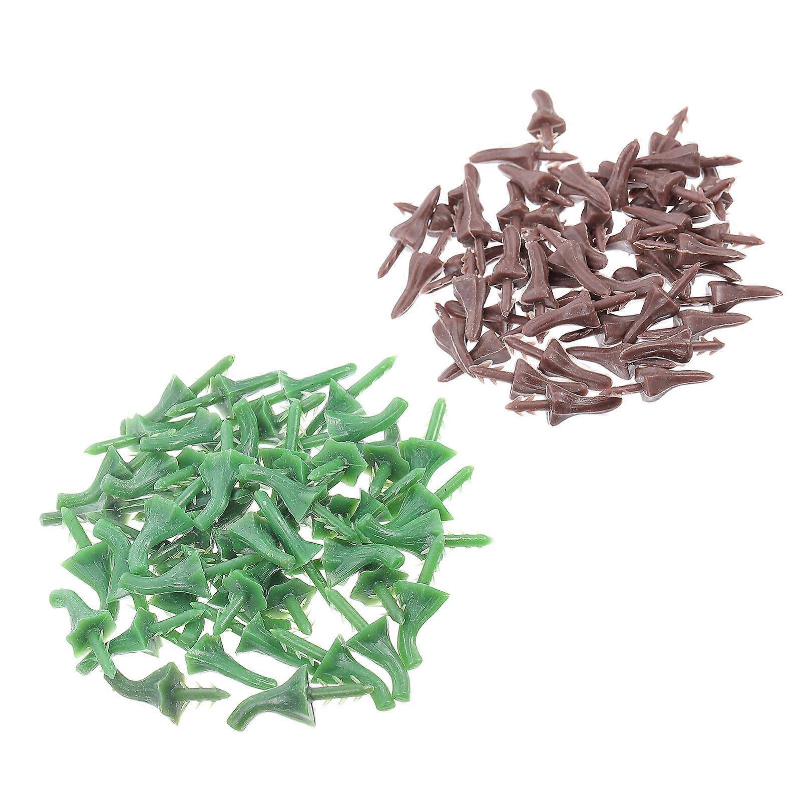 100 Pcs Halloween Pumpkins Stems Plastic Stalk Pumpkins Making Materials Pumpkin Base