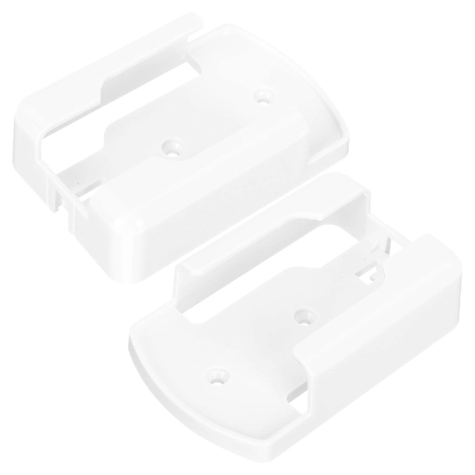 Remote Control Holder for Home Use 2Pcs Self Adhesive Plastic Storage Racks