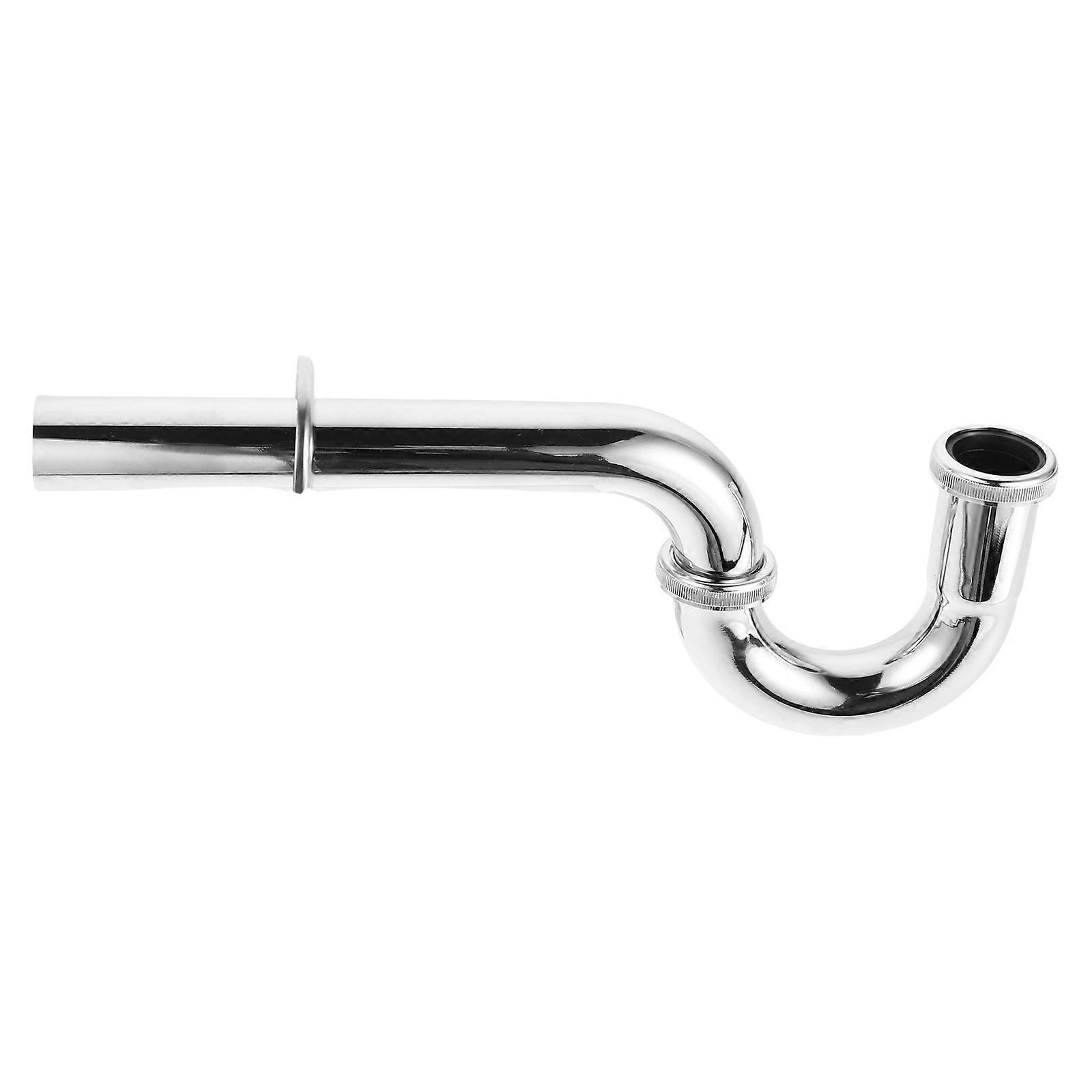 Creative Stainless Steel Kitchen Sink Trap Pipe for Easy Installation