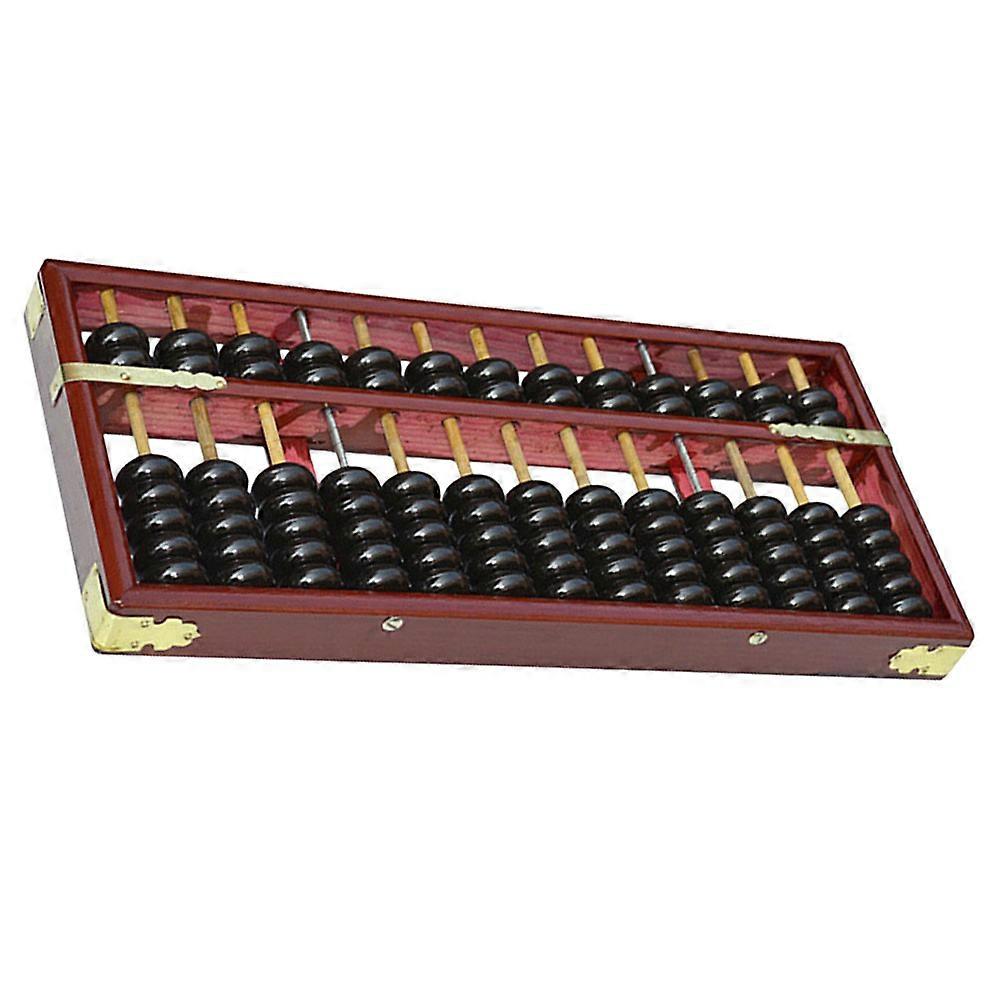 Kids Learning Abacus Wooden Vintage Abacus for Arithmetic 3Pcs Set