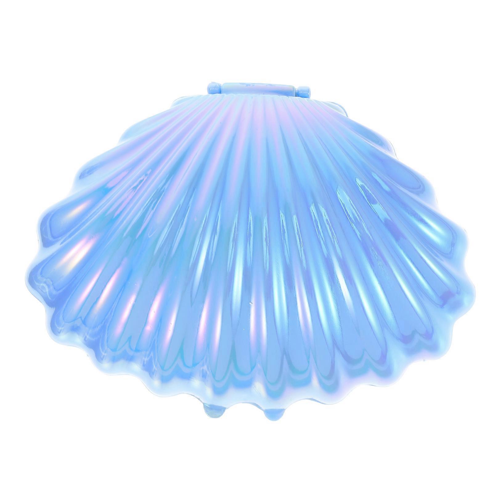 Seashell Candy Box for Candy Packaging in Blue Color with PP Material