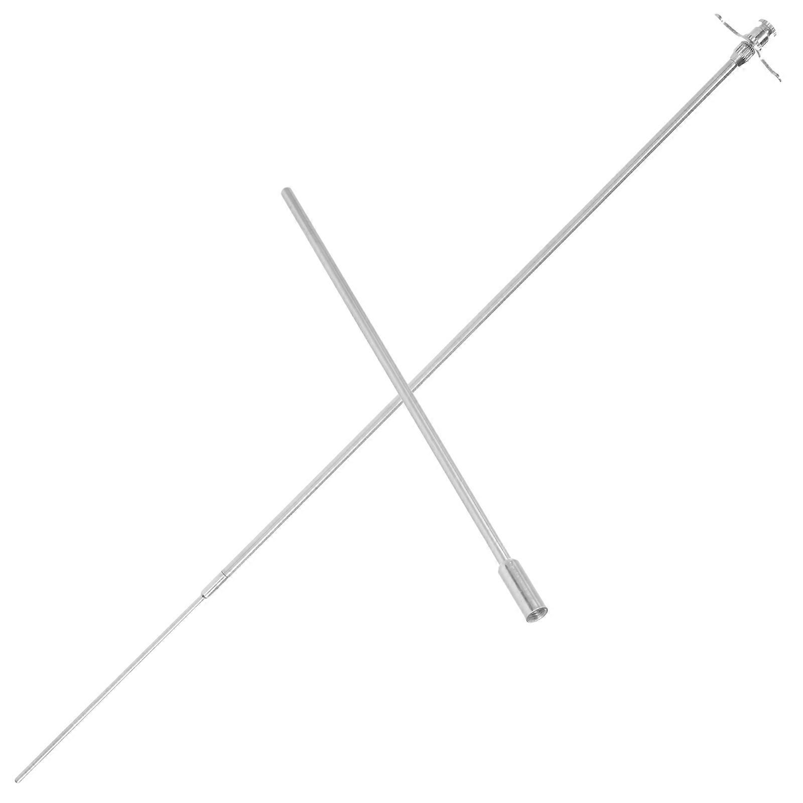 Silver Bovine Insemination Needle for Artificial Fertilization