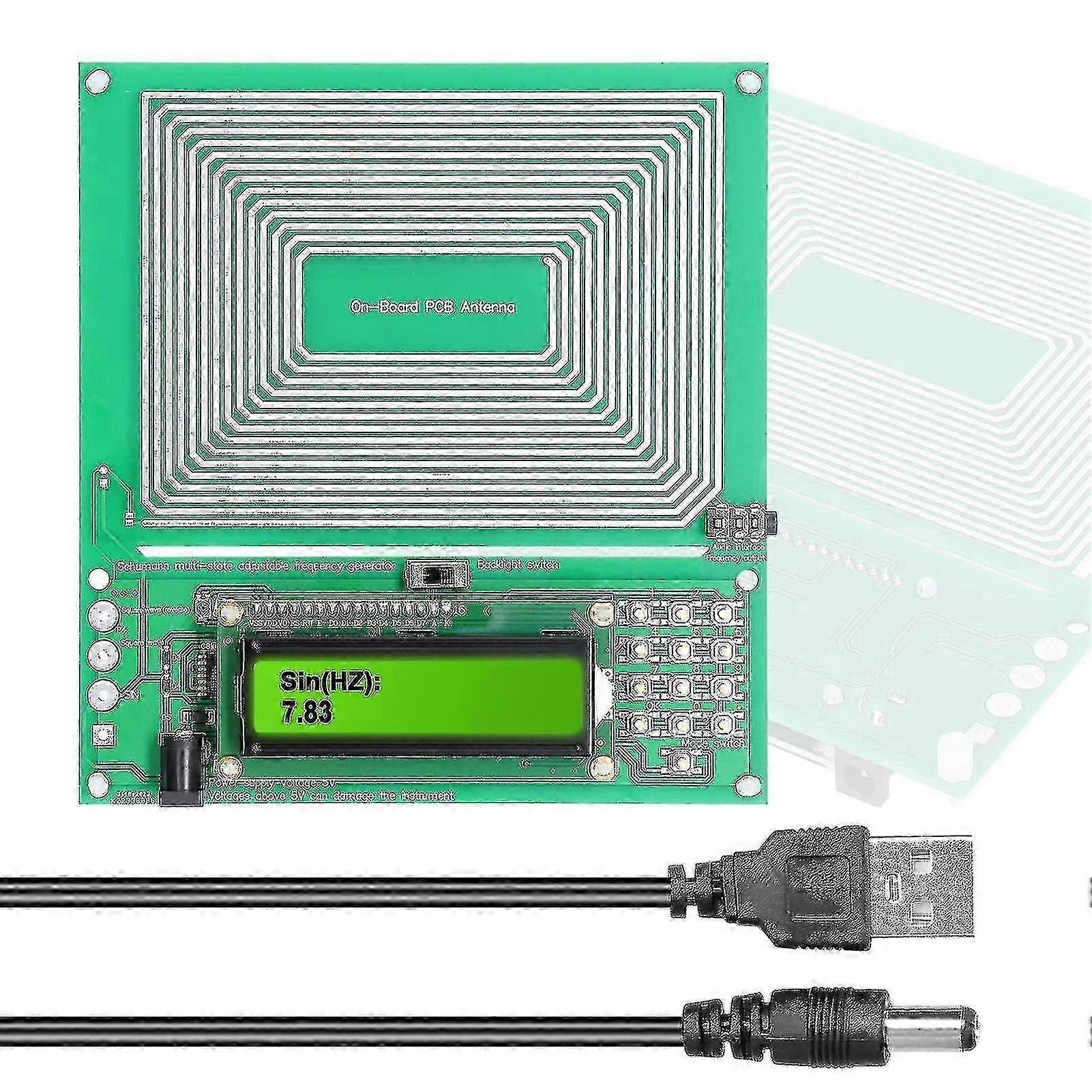 Ultra Low Frequency Generator Adjustable 0.001Hz-200KHz with 7.83Hz