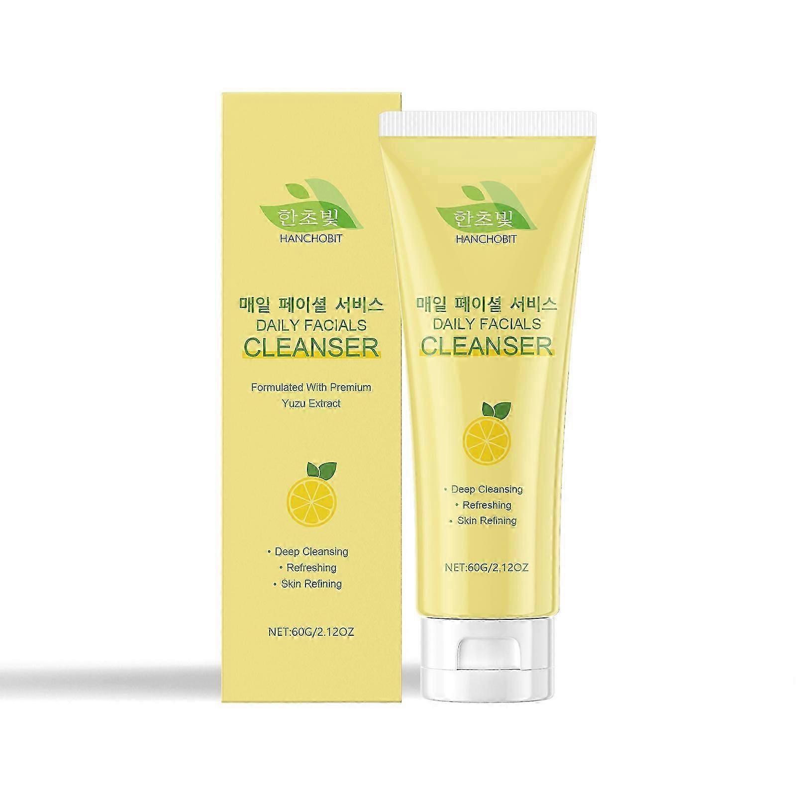 Gentle Moisturizing Facial Cleanser  Hydrating, Natural Ingredients with Grapefruit Extract & Vitamin C for Soft, Radiant Skin  Daily Deep Clean & Lon