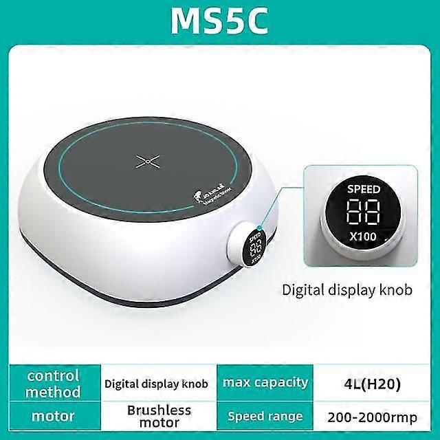 110 فولت - 220 فولت عرض رقمي مغناطيسي محرك معدات المختبر خلاط مغناطيسي مع شريط تحريك سائل 2000 دورة في الدقيقة السعة: 2000 مل