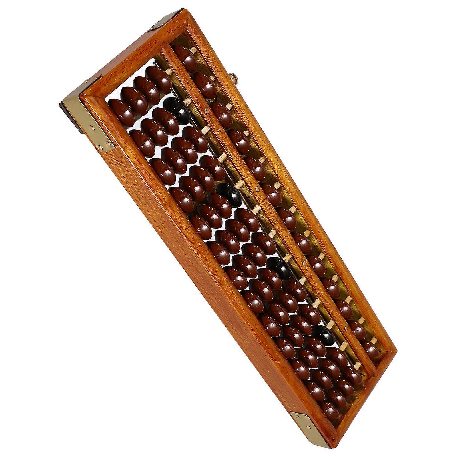 13-Column Abacus Chinese Abacus Learning Tool for Kids Use