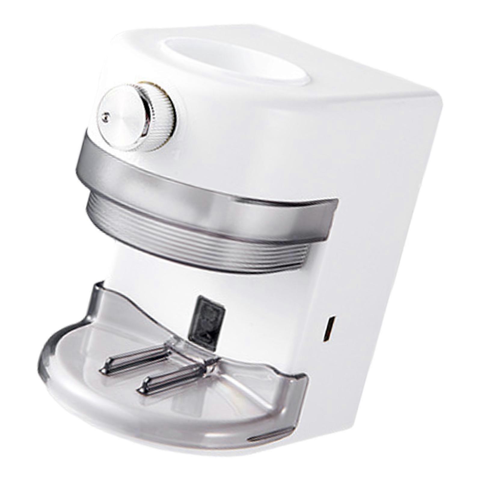 Toothpaste Dispenser Wall Mounted Automatic Electric Squeezer Toothpaste Dispensing Devices for Kids and Adults  White