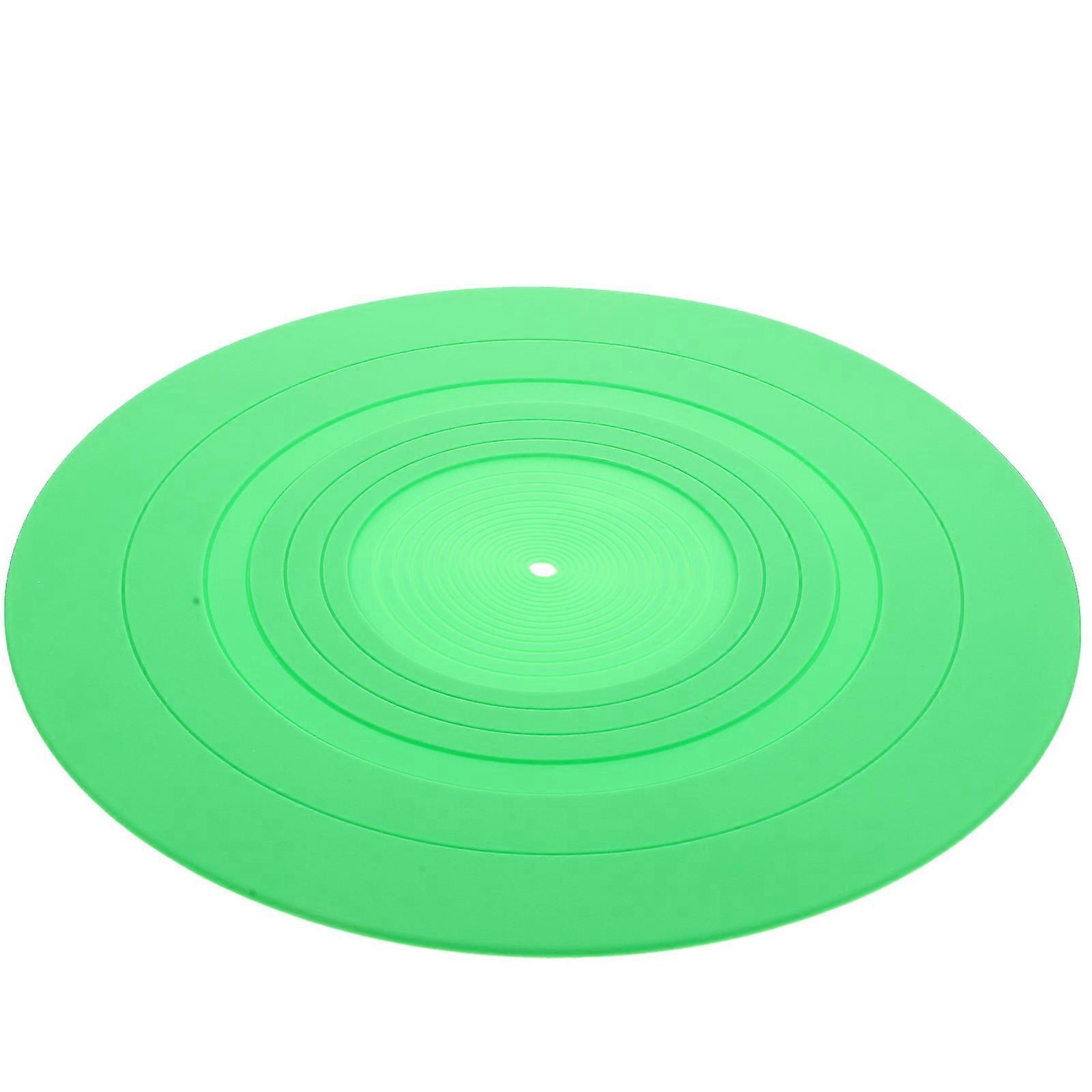Vinyl Record Silicone Mat for Disc Protection Disc Protective Pad for Turntable