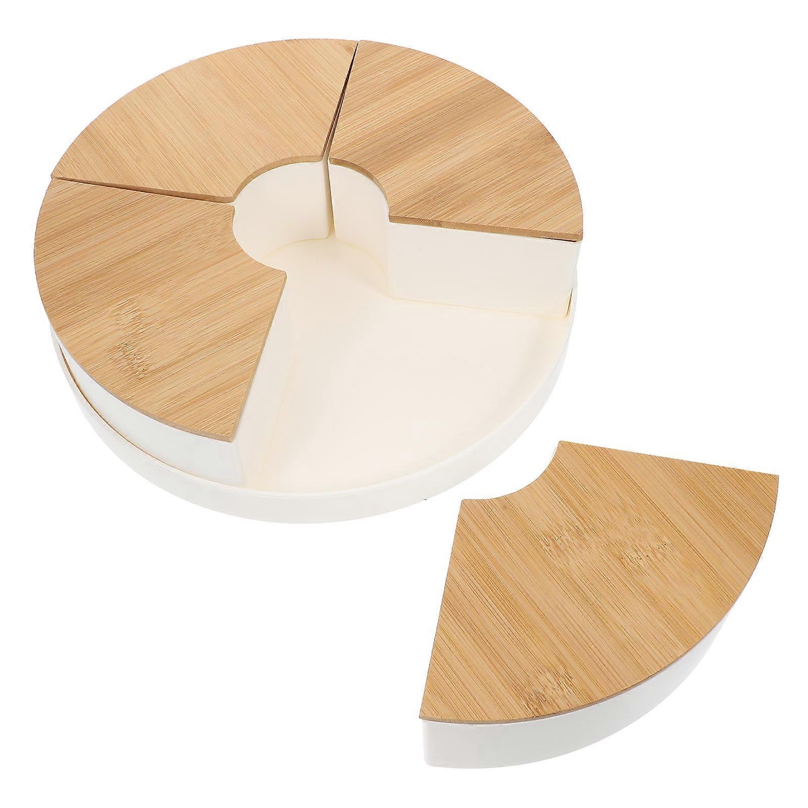 Zero Snack Box Divided Serving Tray 1Set for Home Use Compact