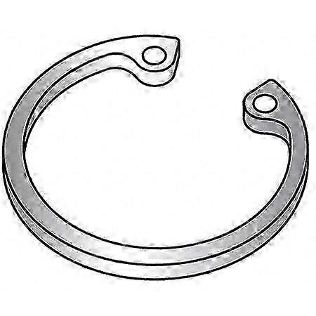 2026 Retaining Ring, Inter, 1/2in Bore, PK50 (13 Pieces)