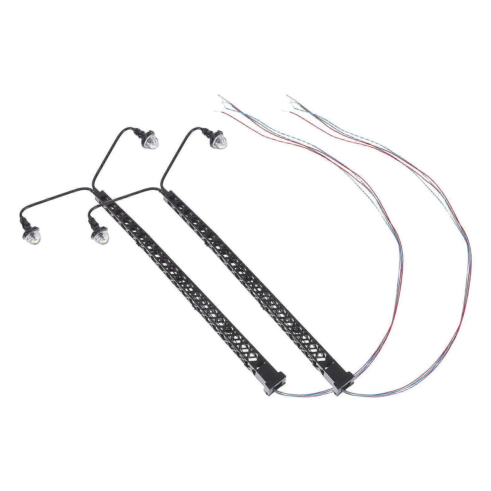 Simulated Signal Light Models for Model Building 4Pcs Train Lamp