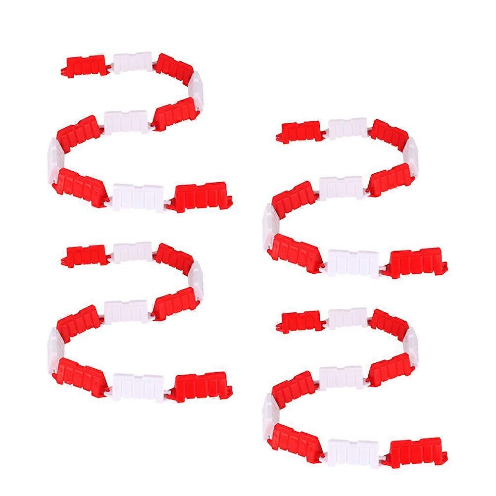 Drift Car Roadblocks Toys for Track Accessories 100Pcs Assorted