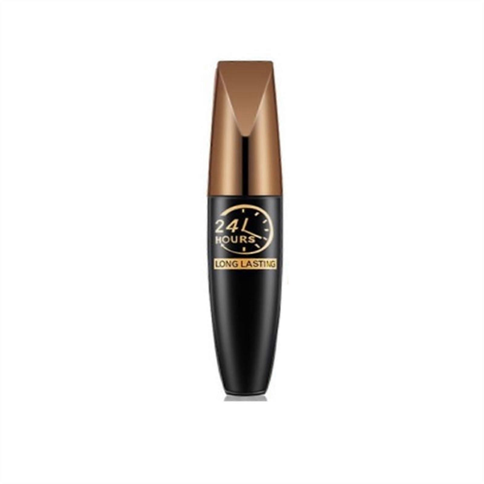 Waterproof Mascara for Long Thick Lashes and Eyelash Extensions Black Curling Volumizing