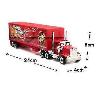 7-Pack Cars 2 Lightning McQueen Racer Car & Mack Truck Set Gifts - WELLNGS