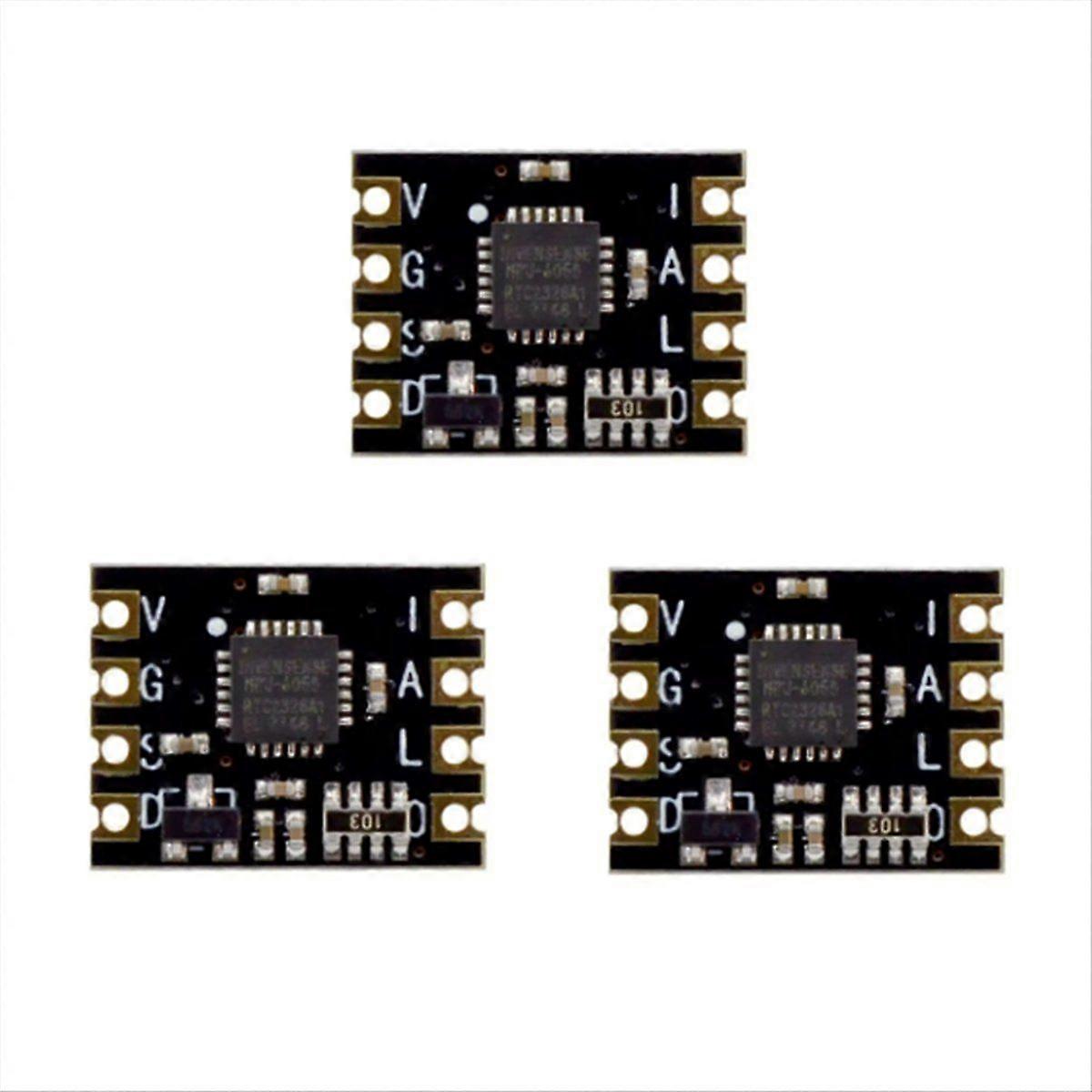 3Pcs MPU-6050 Module Triaxial Acceleration Gyroscope Module 6DOF Gyroscope Sensor Module for Robotic