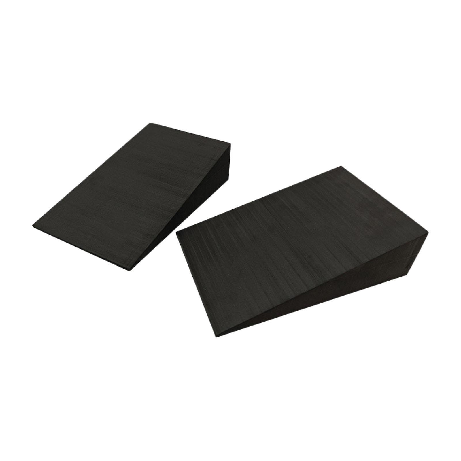 2x Squat Wedge Block Slant Board Heel Elevated Lightweight Nonslip Calf