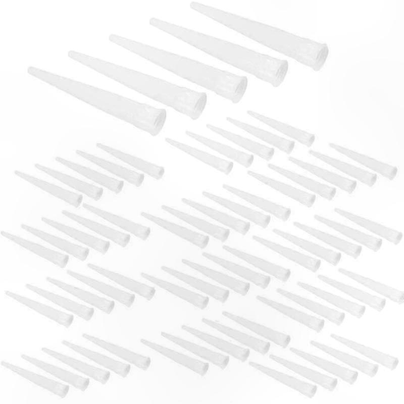 100pcs Silicone Cartridge Tips Nozzles Replacement Cisea