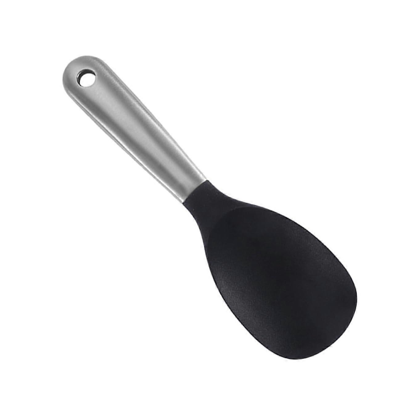 Rice Serving Spoon with NonStick Coating and Ergonomic Long Handle for Cooking and Serving