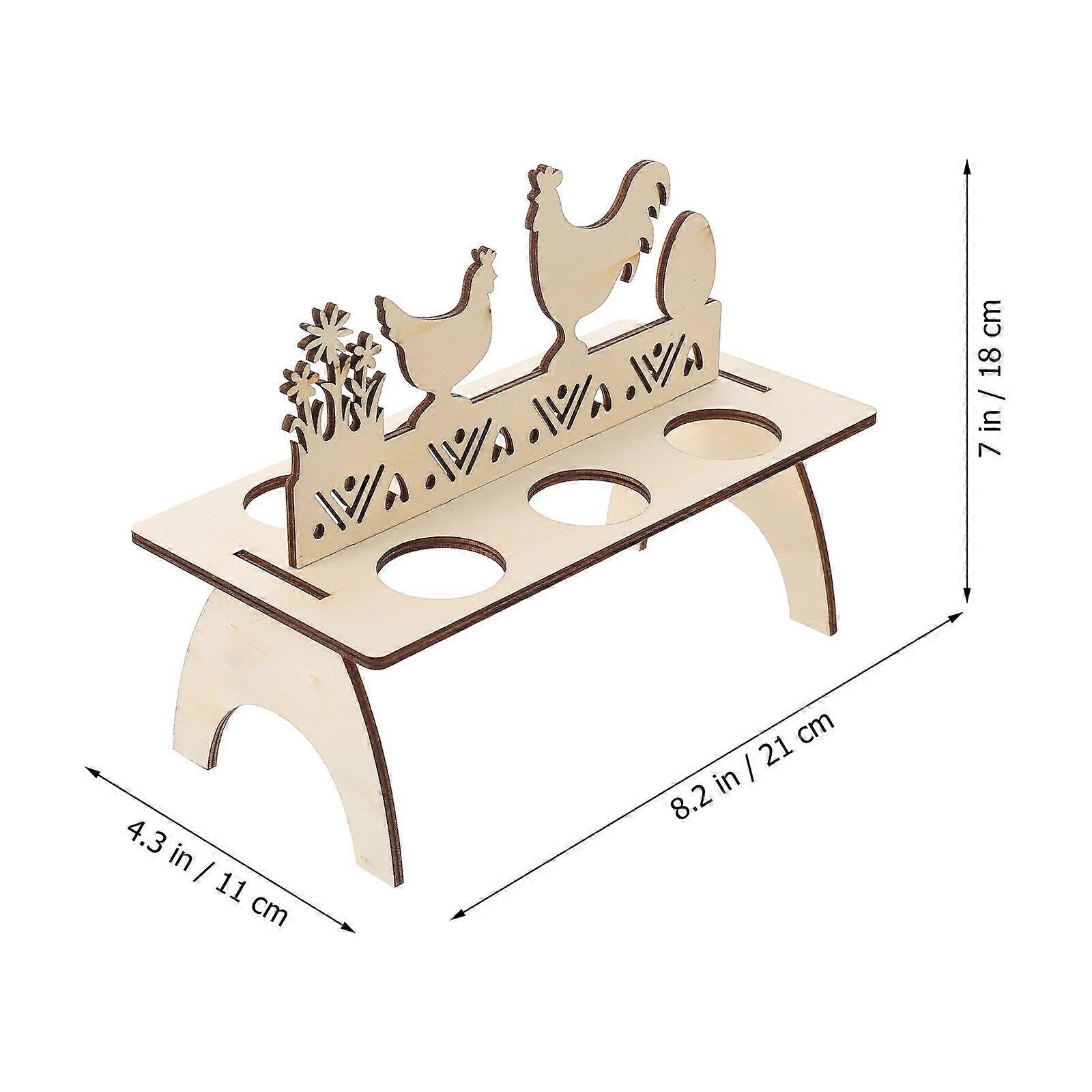 Household Easter Decor Decorative Egg Rack Multi-function Egg Holder Easter Supply