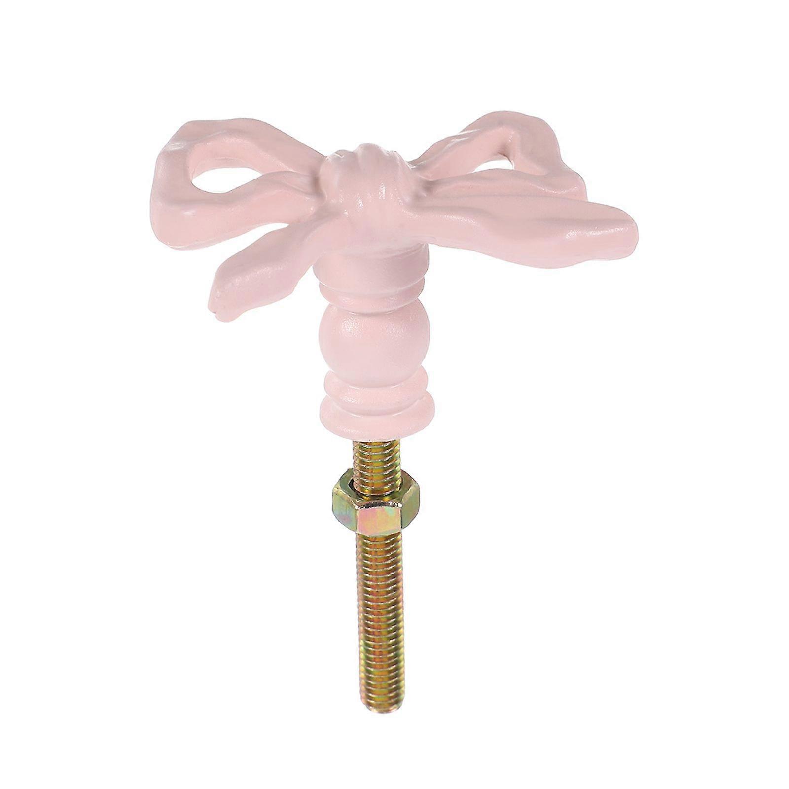 Metal Door Knobs Decorative Door Knobs Bow Tie Handle Cupboard Drawer Dresser Bedroom Kitchen Cabinet Wardrobe Pulls