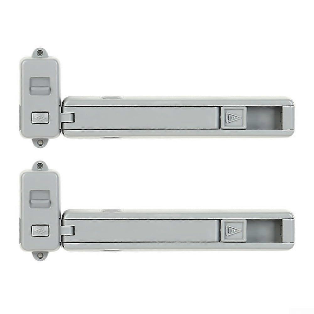 Adjustable Window Safety Lock for Child Proofing Kids and Pets, Durable Restrictor (2pcs)