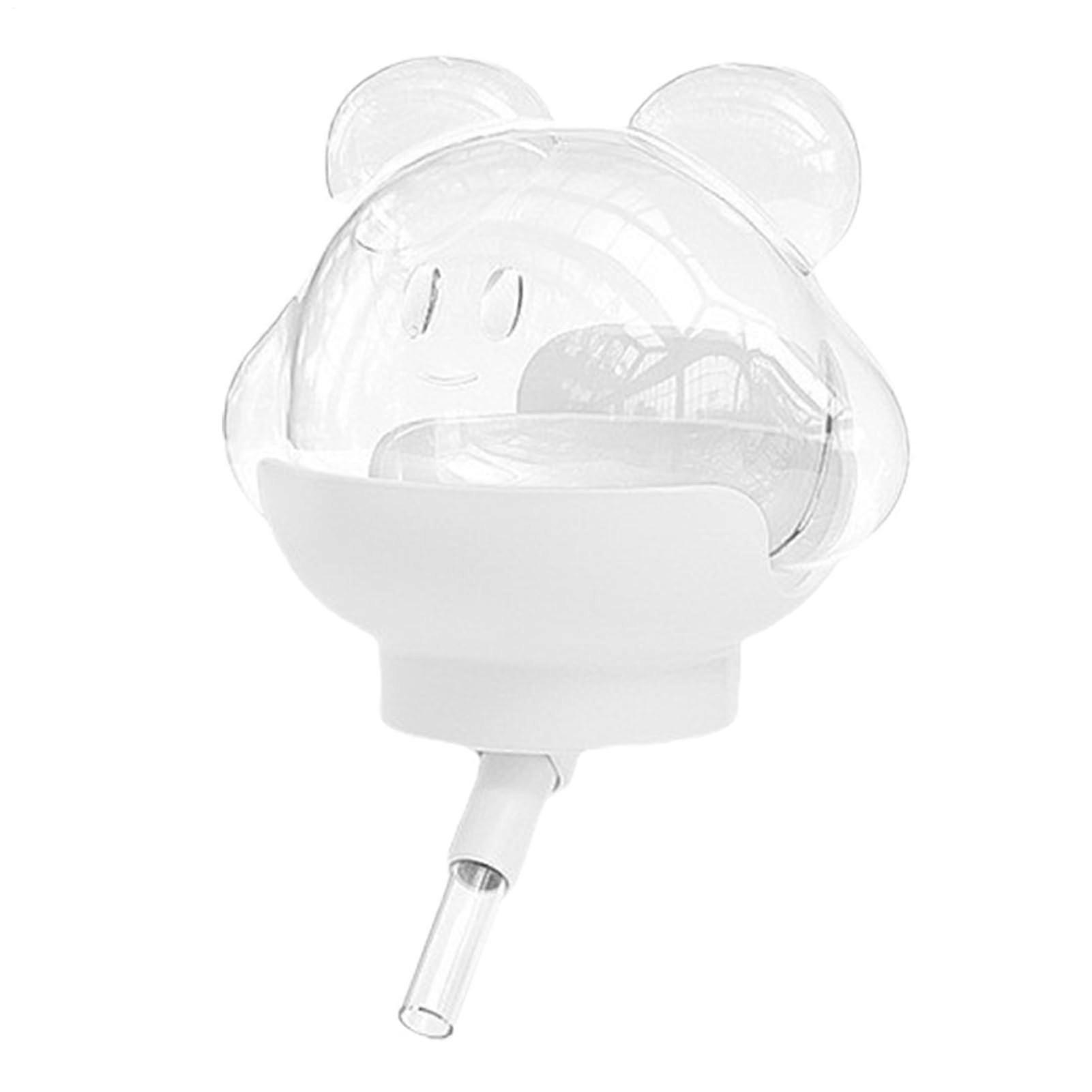 Hamster Water Bottle 220ml No Drip Magnetic Mount Leakproof Drinker for Small Animals