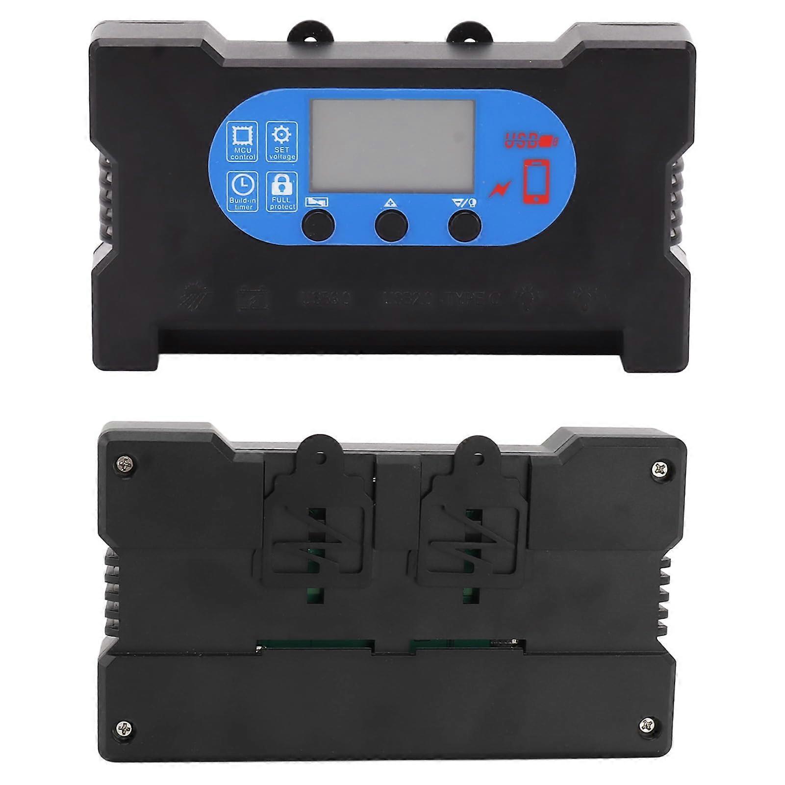 60A MPPT Solar Charge Controller for Lithium Battery DC5521 Direct Drive Fast Charging