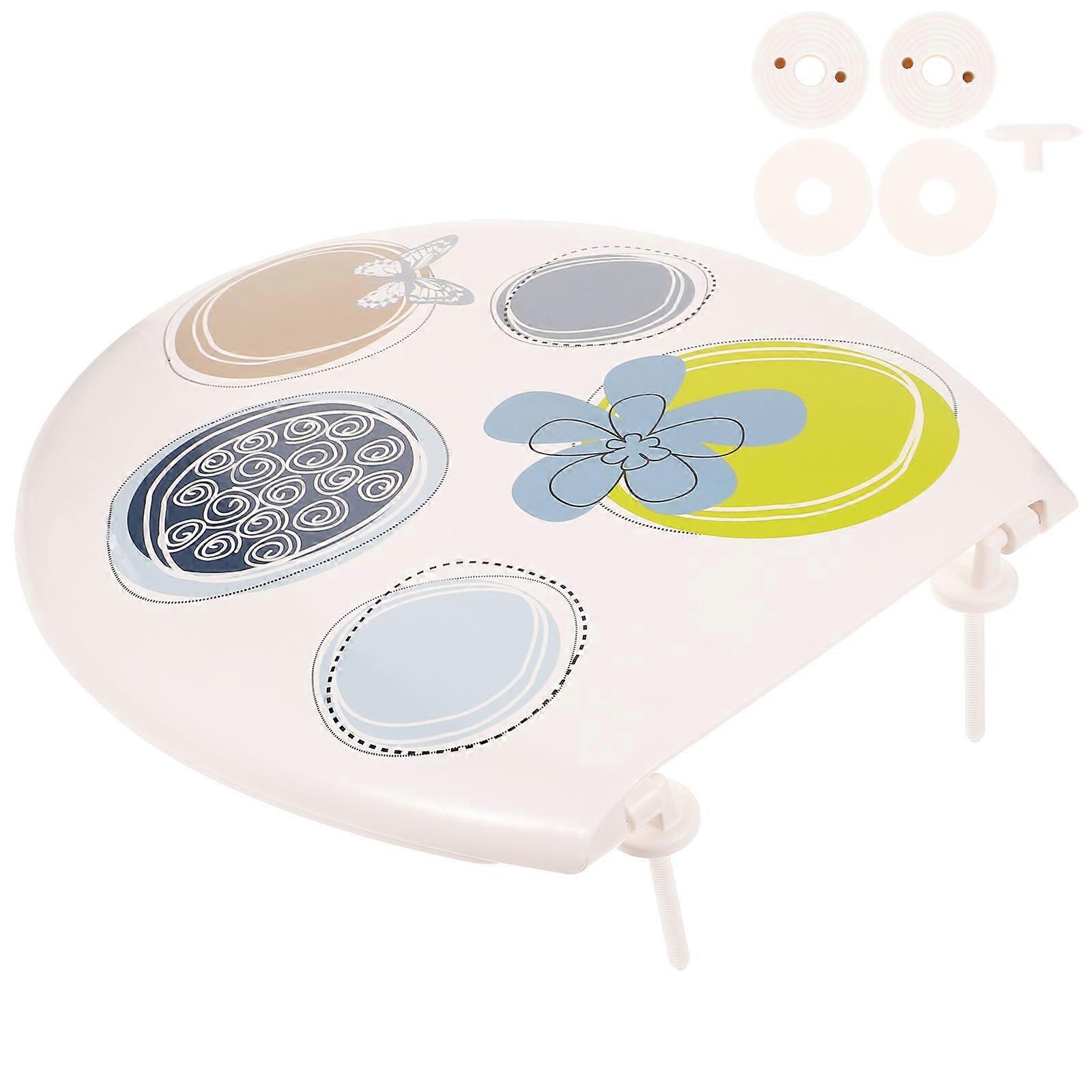 Universal Toilet Seat Replacement Easy to Install U-Shaped Durable 1Pack