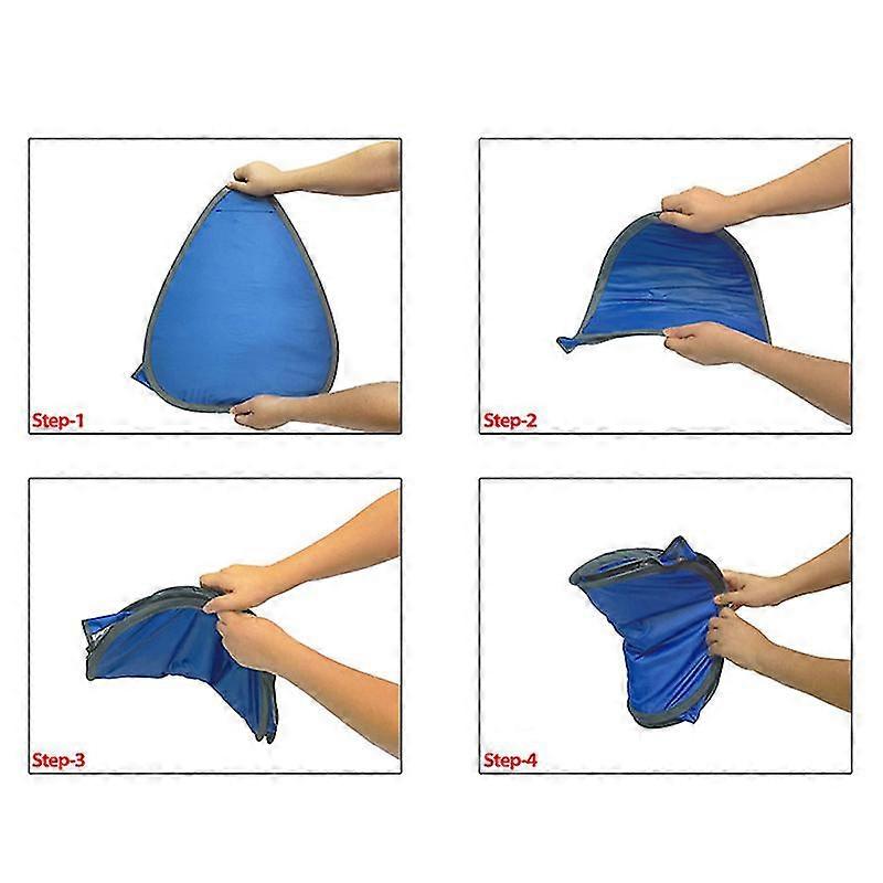 Mini Beach Tent Sun Portable Overhead Tent Windproof Lightweight Automatic Open