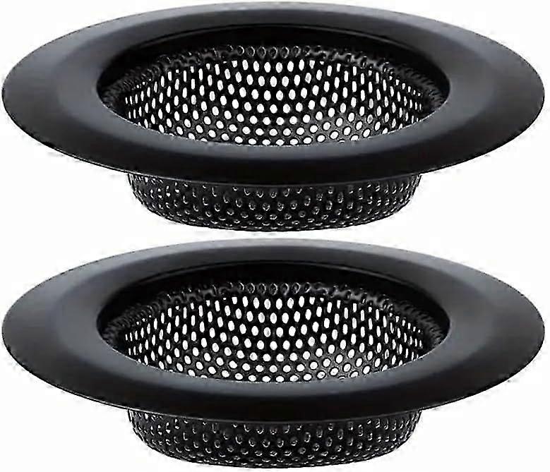 Kitchen Sink Strainers | Kitchen Sink Drain Strainer, Kitchen Essentials (Black)