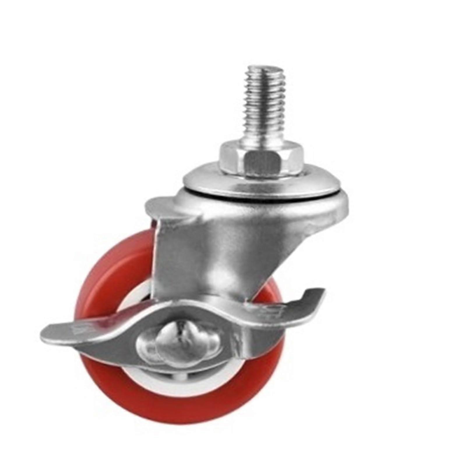 M8x15 Brake Bolt 2 Inch Secure Brake Components Consistent Thread Engagement 4pcs Red