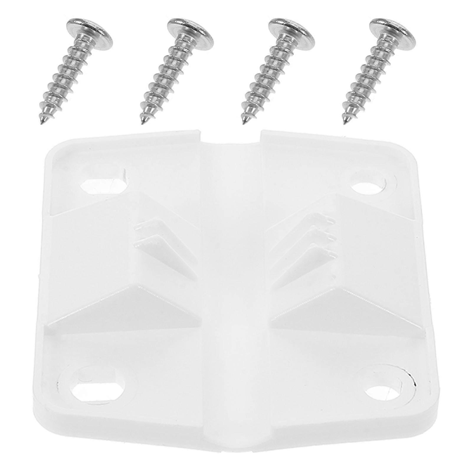 Cooler Hinge with Screws Plastic Replacement Cooler Hinges 1Set for Home Use